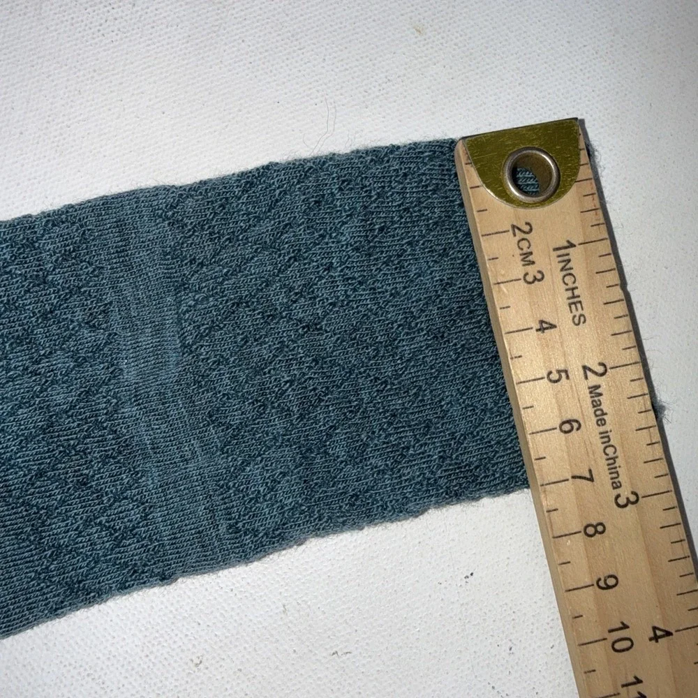 Smartwool Full Cushion Boot Socks Blue /‎ Green Wool Blend Unisex Socks UNSIZED